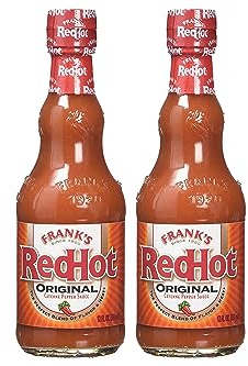 Frank's Redhot Original Cayenne Pepper Hot Sauce 354ml - Pack of 2
