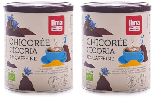 LIMA ACHICORIA INSTANTANEA 100G Bio, Negro, Único, negro (Paquete de 2)