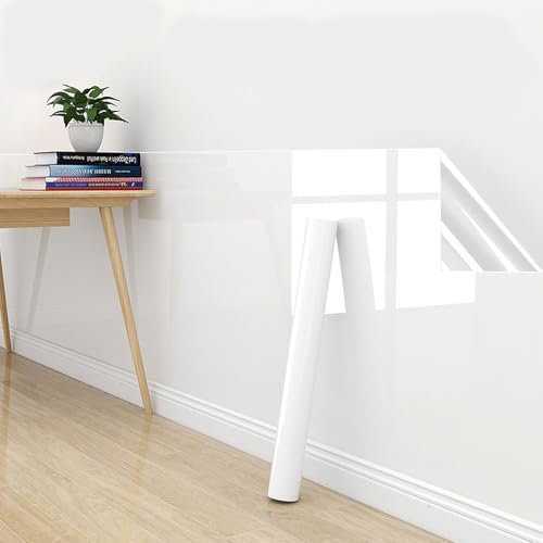 Electrostatic Wall Protective Film - Clear Plastic Static Cling Wall Protector Film, Removable Contact Paper Washable Protector Film Sticker for Wall, Cupboard, Sofa, Door, Furniture,Kitchen 40X300cm