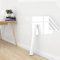 Electrostatic Wall Protective Film - Clear Plastic Static Cling Wall Protector Film, Removable Contact Paper Washable Protector Film Sticker for Wall, Cupboard, Sofa, Door, Furniture,Kitchen 40X300cm