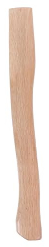 SHINEOFI Manche de Hache en Bois Naturel 360mm pour Outils de Jardin Robustes, Poignée Ergonomique Antidérapante, Remplacement Polyvalent pour Bêche, Pelle et Houe