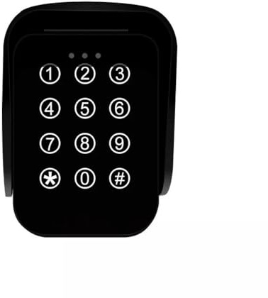 Ricevitore universale rolling code 433MHz-Z, tastierino numerico wireless for apriporta automatici da garage(Wireless touch keypad)