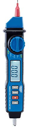 Draper 41835 Pen Type Digital Multimeter for Manual and Auto-Ranging,Blue