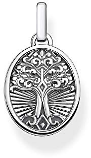 THOMAS SABO Anhänger Tree of Love 925 Sterlingsilber, Geschwärzt