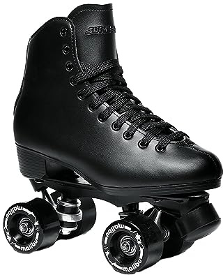 Sure-Grip Malibu Roller Skates (Mens 11, Black)