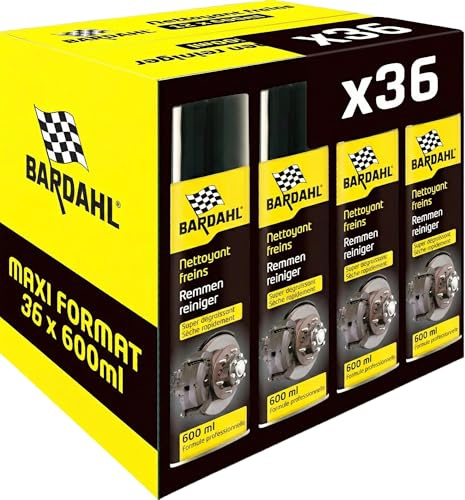 Dégraissant nettoyant freins BARDAHL 600ml (lot x36)