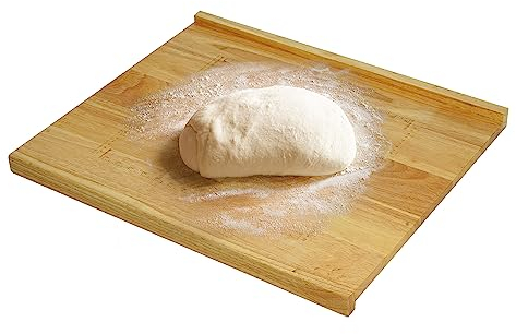 Schneidebrett Holz schneidebretter 51 * 61 * 2cm Rutschfestes Schneidebrett mit Maßband Verwendung als Frühstücksbretter, Küchenbretter, Servierbretter, Brotbretter (1 PACK)