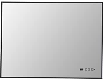 SHX Infrarot-Spiegelheizung mit WiFi 600W SHXCM600Wifi – Heizpaneel mit Spiegel aus Sicherheitsglas, 600 Watt, Touch-Bedienfeld, WiFi, weiß