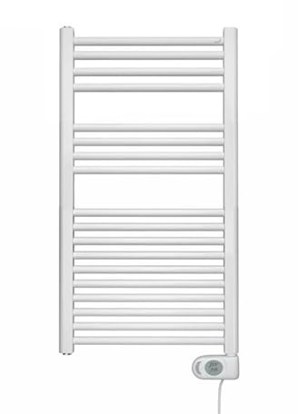 Elektrischer Heizkörper Zehnder aura h. 980 weiß Breite 50 cm w500