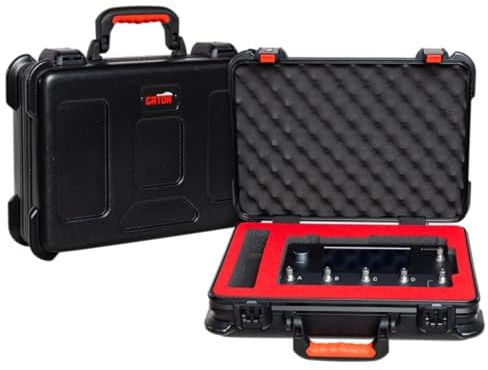 Gator Cases GTSA-GTR-QC1 – TSA-zertifiziertes Hardcase für Neural DSP Quad Cortex, wasserdicht & stoßfest, passgenau (Innen: 29×19×6,6 cm), schwarz