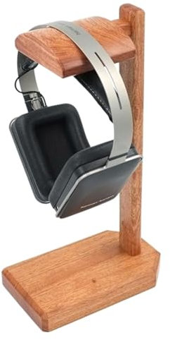LULUMAIC Supporto per Cuffie Gancio per Cuffie in Palissandro Auricolari da Tavolo Espositore Accessori per riporre Cuffie Supporto per Cuffie