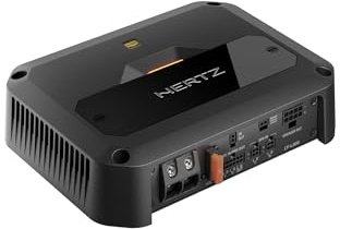 Hertz CP 4.800 Amplificador De 4 Canales Clase D Hi-Res Audio, 760 W RMS, Carcasa De Aluminio Fundido, Respuesta en Frecuencia 10 Hz - 41 kHz, Modelo CP-4.800