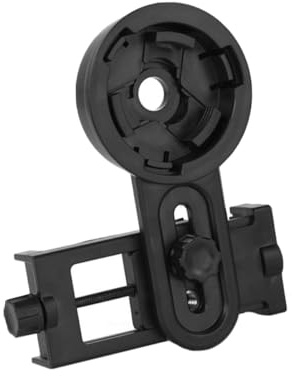 LOLIPPYY Smartphone Telescope Phone Camera Adapter Mount Holder for Monocular and Binocular with Plastic Labor-saving Design Fits Most Smartphones 55-98mm Width for Spotting Style