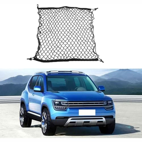 Filet Rangement de Coffre Voiture, pour Renault Arkana 2021-2023 2024 Élastique Multifonctionnel Filet à Bagages Voiture pour Sécuriser Bagages Et Courses