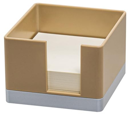 Porta note adesive multifunzionale da tavolo con slot per schede Memo Pad Organizzatori per classe Scatola per appunti Pratico dispenser per appunti Titolari per appunti Forniture per ufficio