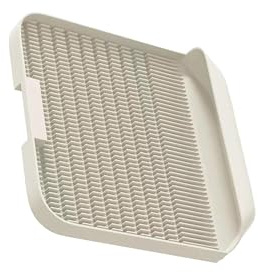 rongweiwang Alfombrilla para Arena de Gatos, Caja de Arena para Gatitos, Almohadilla para el pie Cama para baño, Lavabo, Dormitorio, Color Gris, Gris, 37 x 37 x 8 cm