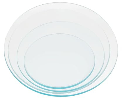 MAGICLULU Lot de 4 Coupelles en Verre Épais pour Laboratoire, Résistantes la Chaleur, Multi-Usages, Différentes Tailles pour Expériences Scientifiques