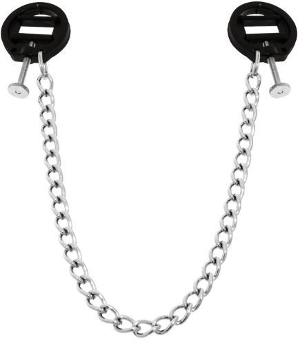 Kunststoff Nippelpressen Nippel Pressen Brustwarzenklemmen mit Kette Nippelklammern Nippelklemmen Brust Nippel Klammern Klemmen