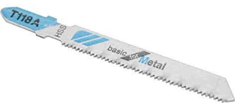 5PCS T118A HSS 50mm Lame de scie sauteuse coupe bois pour coupe de métal mince