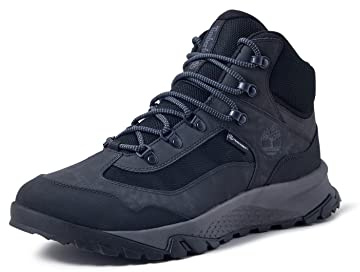 Timberland Lincoln Peak Lite Mid F/L WP Barco Chukka para Hombre, Jet Black, 40 EU