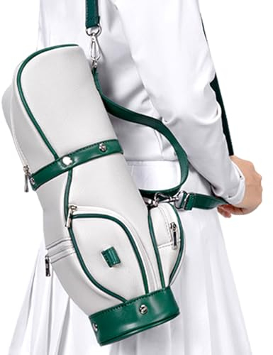 Honhoha Golftasche aus Leder, Golftasche für Damen,Kleine Golf-Tee-Tasche