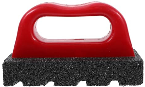 AUTSUPPL Rub Brick Tool with Handle Concrete Sanding Block | Masonry tool for smoothing, cleaning, removing marks, ideal for home renovation, bricklaying, and stone surface finishing