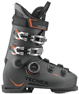 TECNICA Mach Boa HV 100 RT GW Herren Skischuhe | komfortabler Halt für breite Füße, BOA Fit für präzise Anpassung, GripWalk für sicheres Gehen, starke Kraftübertragung