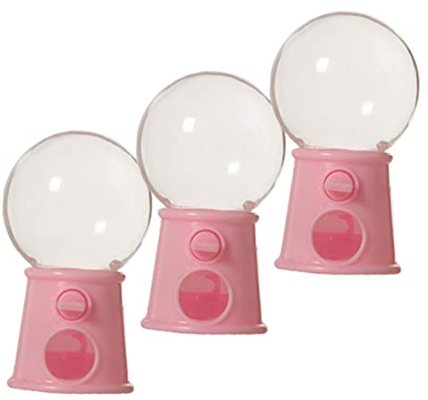 iplusmile 3pezzi Macchina per Caramelle in Plastica per Ragazzo Ragazza Ragazza Distributore di Caramelle e Gradevole Giocattolo per Coordinazione Occhio-mano