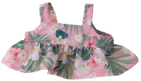 niannyyhouse 17 cm Puppenkleidung Strapsrock 15 cm Stoffpuppe Verkleidungszubehör (Rosa)