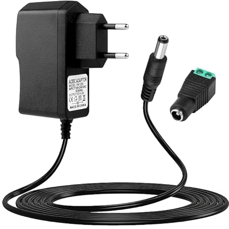 zstg 12V 2A LED Alimentador para Tiras LED, Cámaras CCTV, TV Box, Routers