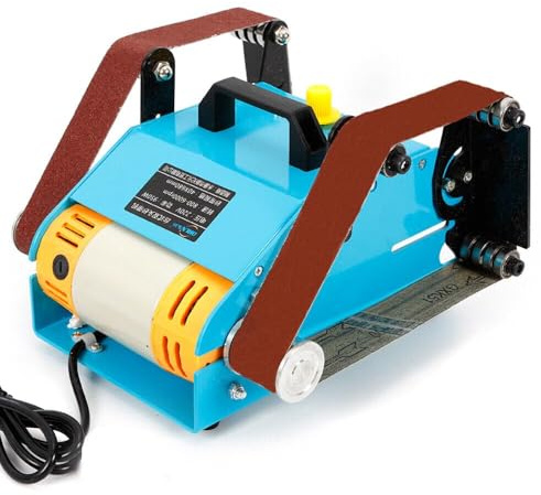 Lijadora eléctrica de 220 V de doble eje de 950 W 800-6000RPM para lijar, limar, afilar, eliminar el óxido