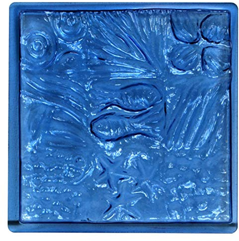 Pébéo 699803 Tropen Platte zu Fingerabdrücke für Pate-Modelliermasse Bio Kunststoff transparent 13 x 13 x 2,5 cm