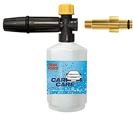 BEARFORCE - Lancia in plastica per schiuma, ugello regolabile in schiuma, per idropulitrici elettrici ad alta pressione, B.compatible with Pressure Joe/ Sun Joe