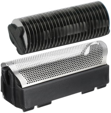 Hochwertiges Kombipack Scherfolie Klingenblock Messer Rasierklinge kompatibel mit Braun 3020 3025 3509 3510 3511 3512 3520 3525 3550 3550CC Micron Vario Micron Vario 3 ActionLine Micron System 1