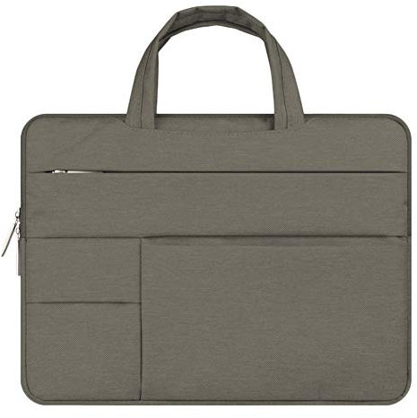 Housse Ordinateur Portable Antichoc Pochette Sacoche Compatible avec Ultrabooks Et Netbooks, 12 Pouces, Café