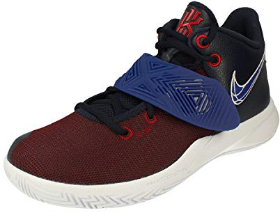 NIKE Kyrie Flytrap Iii basketsko för män, Obsidian djup kungsblå gym röd vit, 44 EU