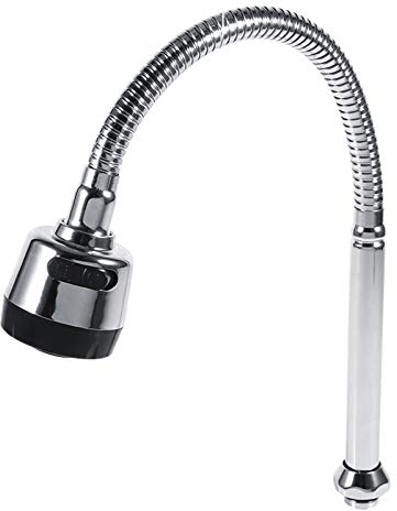 Rubinetto, 1 rubinetto girevole in acciaio inox 304 rubinetto per lavello da cucina raccordi per tubi monocomando collegamento aeratore parte di ricambio Adatto per raccordi G1/2