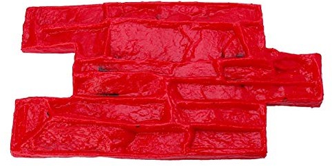 Pflasterform Garden House Decor Texture Wand Floors Moulds Polyurethan-Formen for Beton Zement Gips Briefmarken Modell-Formen Gummiformen