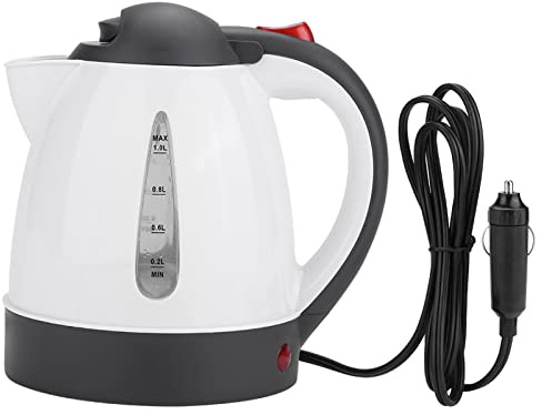 Erkocher 24V Fuer Lkw, Bollitore 12 24V, Bollitore 24V per Camion, Bollitore Portatile 24V, Bollitore 12V 24V Bollitore Portatile 1000ml 24V Bollitore per Auto da Viaggio