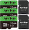 AreTop 3 schede micro SD da 32 GB, scheda di memoria UHS-I, TF Micro SDHC Classe 10, U1, con adattatore per Tablet/Drone/Dash Cam/Fotocamera/Phone/Nintendo-Switch/PC,Lettura massima 85 MB/s