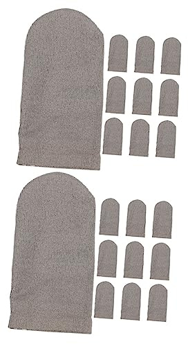UPKOCH 2 Sets Gamer-daumen-gaming-ärmel Elastisches Material Schoner-abdeckungen Bequeme Passform Für Größen 10 Stück * 2