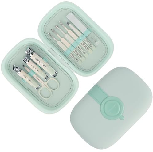 OWill Kit Unghie, 10 Pezzi Set Manicure, Set Unghie e Kit Pedicure da Uomo e Da Donna, Set Manicure Professionale, Kit per Unghie Ideale per la Cura Della Persona o Come Regalo per Amici e Familiari