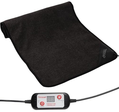 Thermrup Ferninfrarot Heizkissen 35x60cm mit Kautschuk-Flächenheizelement und genauer Temperatureinstellung 40°C bis 55°C
