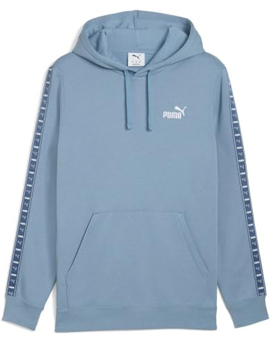 Puma Herren Tape Hoodie FL Kapuzenpullover, Cool Blue, M EU