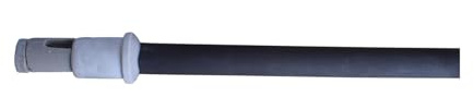 YINZHD Tube chauffant en céramique for sauna, élément chauffant infrarouge lointain, corps noir, 110 V, 300 W, 500 mm