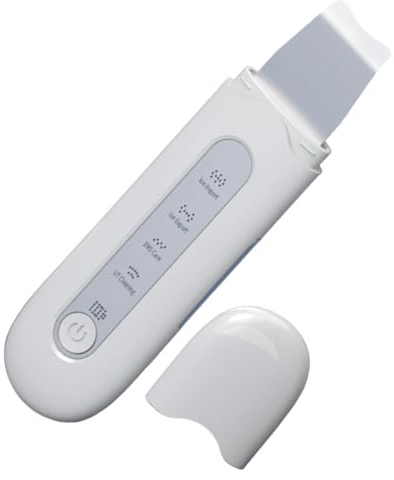 Espátula Facial Limpiadora De Poros Limpiador de Poros Ultrasónico | Espátula Facial De Acero Inoxidable Para Mujeres Y Niñas Spa Cuidado Diario Aseo Personal Rutina De Belleza Pre Maquillaje