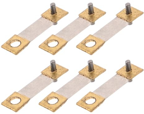 6 Stück Pendelfeder aus Eisen für Pendeluhren, Ersatzfedern für Uhrwerk | Uhrwerkfeder Austauschen, Uhrenreparaturteile für Wanduhren, Robust und Leise