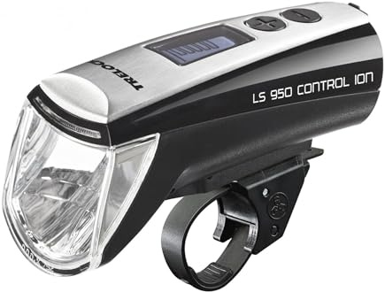 TRELOCK Fahrradlicht LS 950 Control Ion – 70 Lux – USB Aufladbar – 90 m Sichtweite – StVZO zugelassen