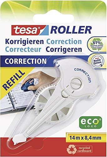 tesa REFILL CORRECTION ROLLER ecoLogo 8.4MM, 599860000205