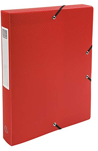 Exacompta Archivbox PP Opak A4 Rücken 4 cm 1 Stück Zufallsfarbe